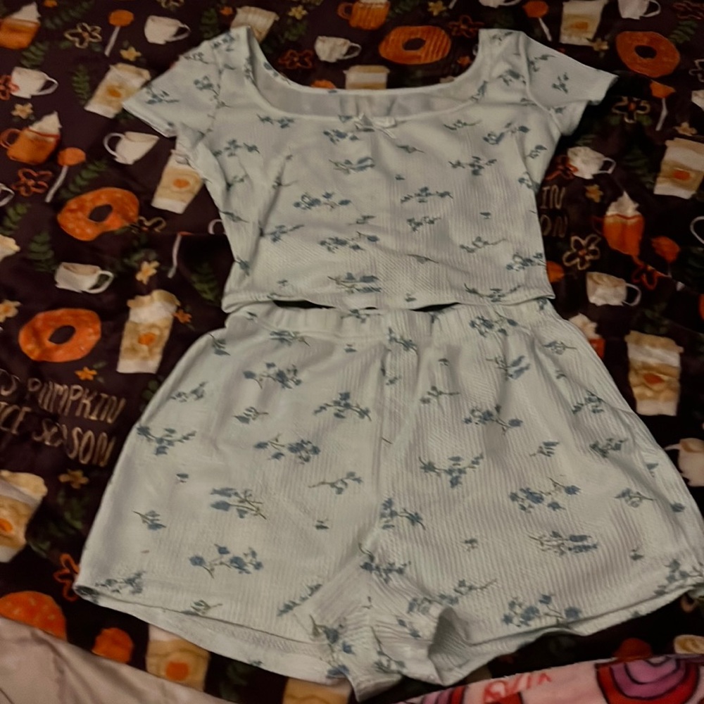 cute pajama set